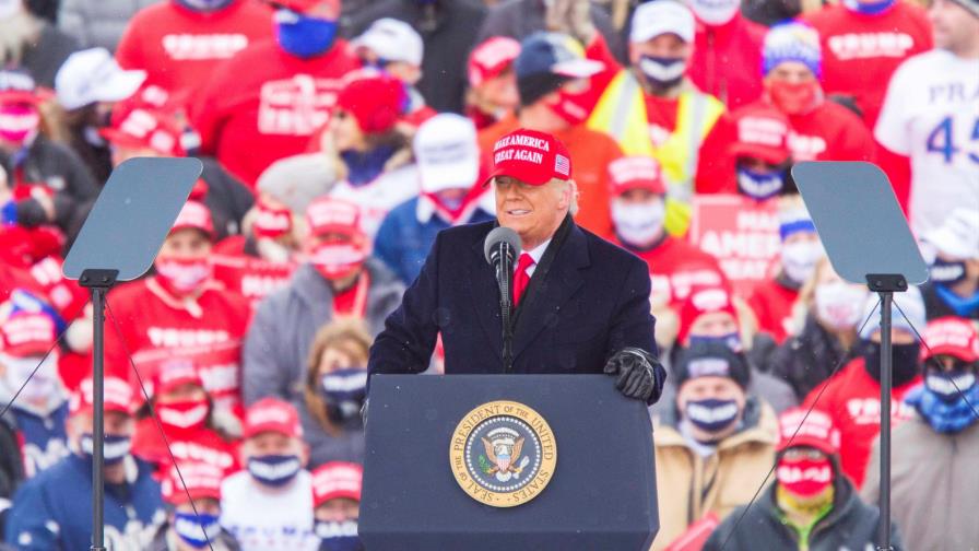 ¿Superstición o estrategia? Trump cierra su campaña en el mismo lugar que en 2016
