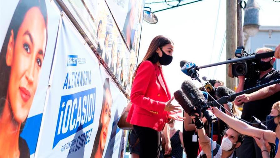 Ocasio-Cortez gana primarias demócratas en su distrito con el 72,9 % de los votos