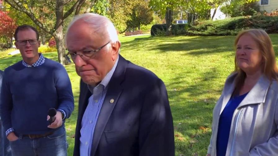 Sanders promete reanudar su campaña “lo más pronto posible”