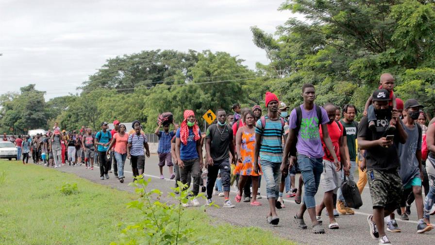 Miles de haitianos acampan en Texas tras un cruce fronterizo masivo