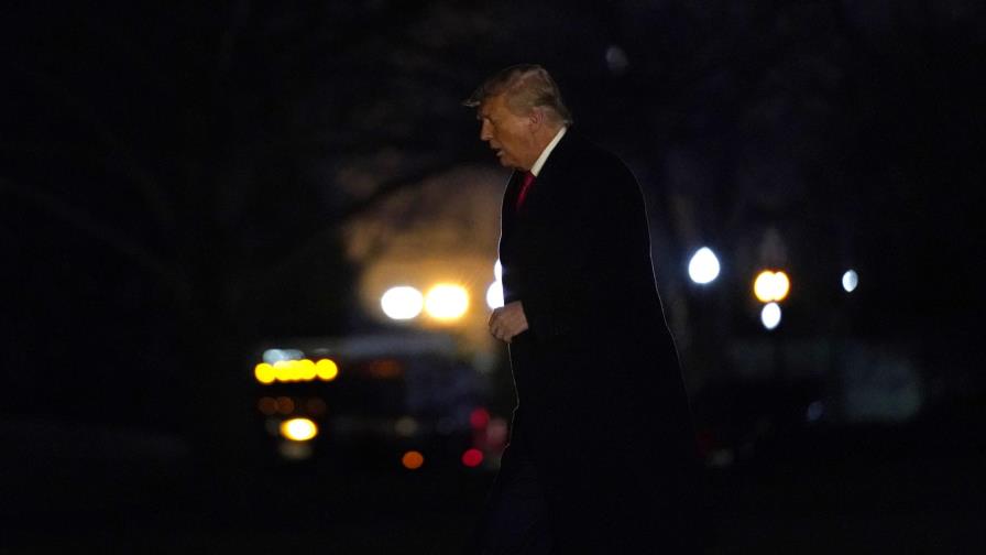 Trump aislado y en silencio ante 2do juicio político