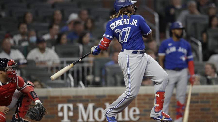 Guerrero dispara jonrón; Azulejos se imponen a Bravos