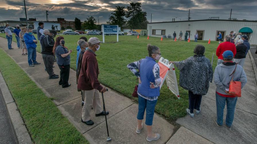 Accidente interrumpe el registro de votantes en Virginia