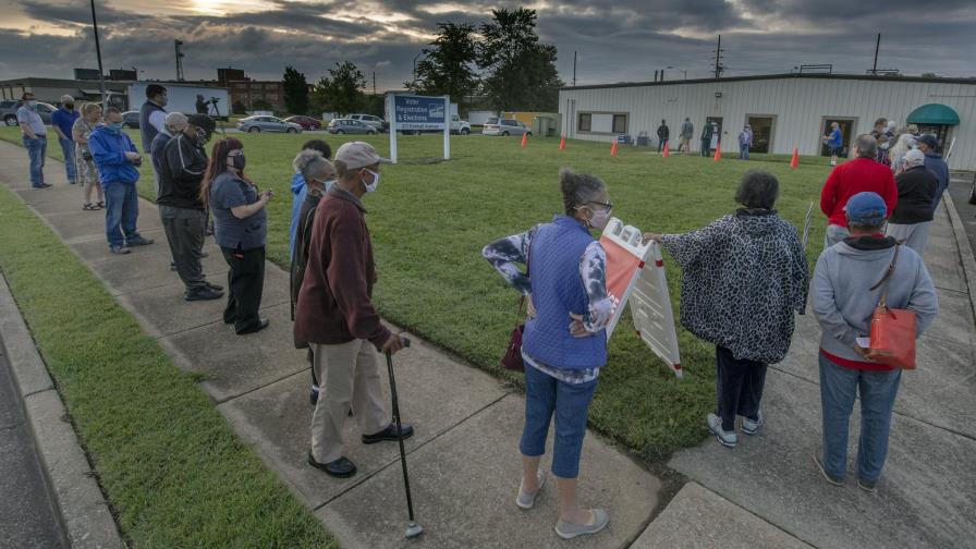 Accidente interrumpe el registro de votantes en Virginia