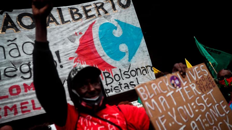 Protestas en Brasil por un brutal asesinato comparado con el de George Floyd