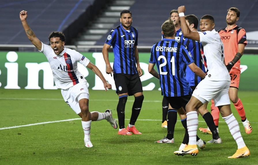 Con reacción postrera, PSG vence al Atalanta en la Champions