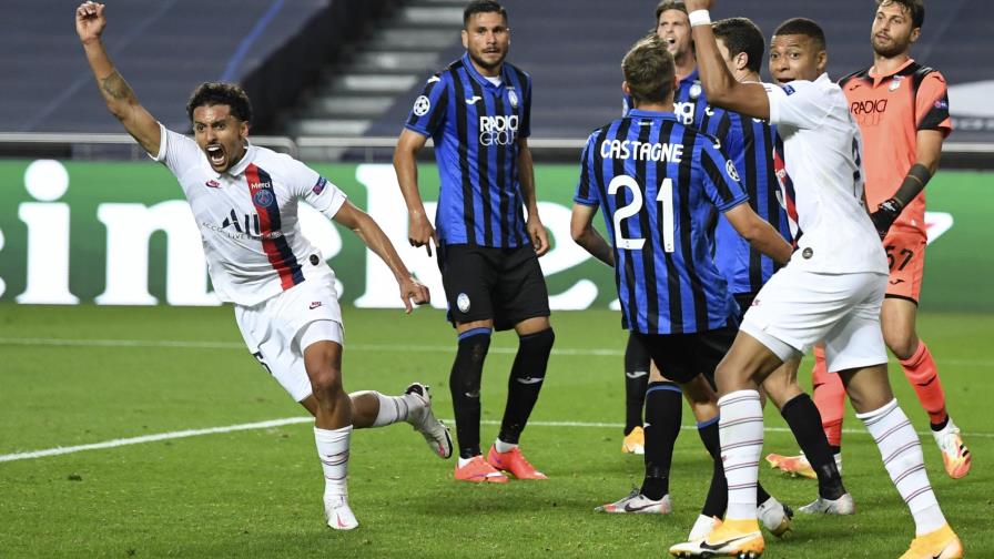 Con reacción postrera, PSG vence al Atalanta en la Champions