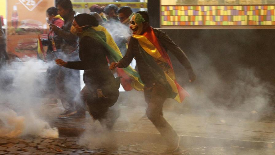 Siguen las protestas contra Evo Morales tras elecciones en Bolivia
