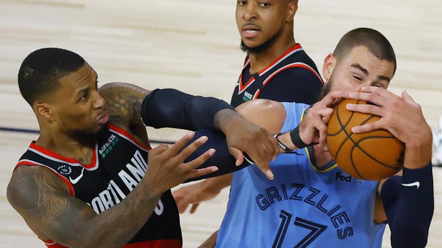 Portland alcanza la postemporada al vencer a Memphis Portland alcanza la postemporada al vencer a Memphis