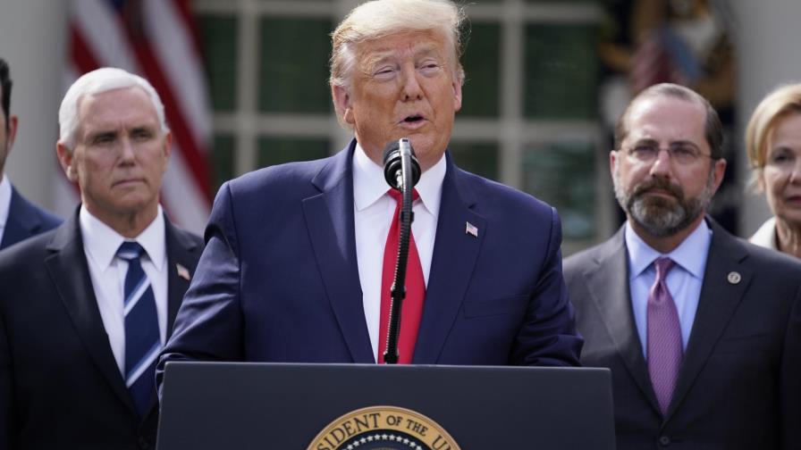 Trump declara emergencia por virus; Congreso aprueba ayudas Trump declara emergencia por virus; Congreso aprueba ayudas