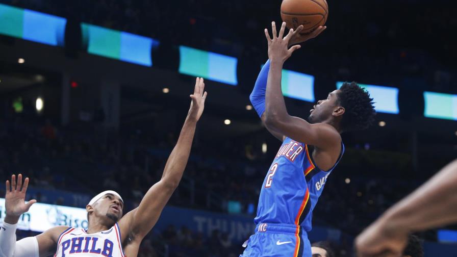 Gallinari, Paul guían a Thunder a triunfo sobre 76ers Gallinari, Paul guían a Thunder a triunfo sobre 76ers