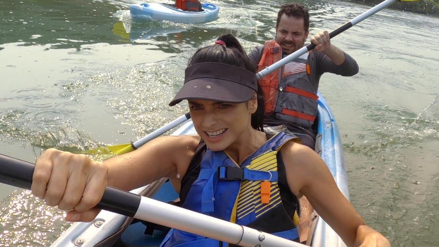 Los Derbez vuelven a salir de viaje, esta vez por carretera