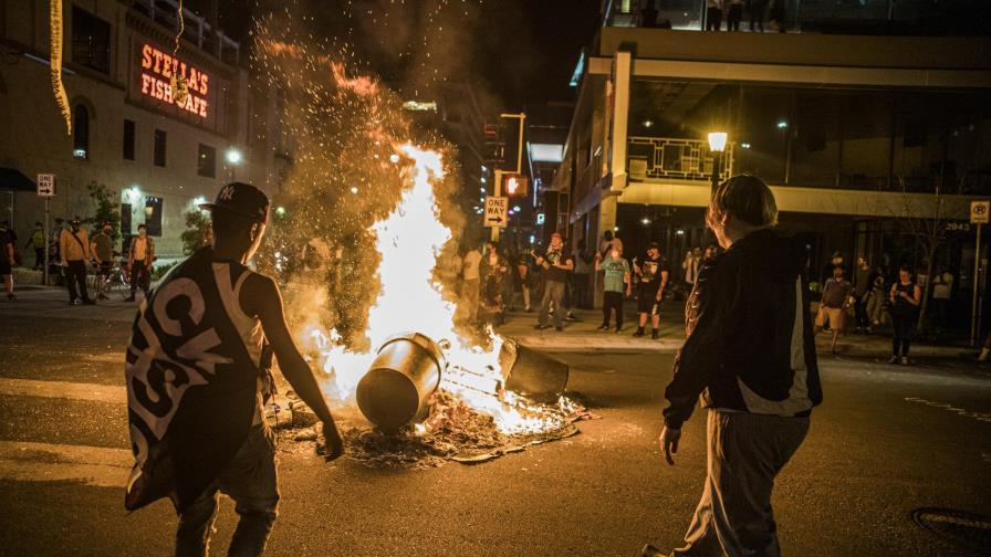 Disturbios en Minneapolis por tiroteo policial