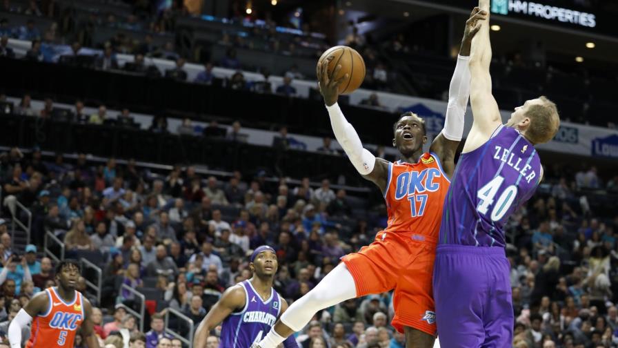 NBA: Thunder se impone 104-102 a Hornets en tiempo extra NBA: Thunder se impone 104-102 a Hornets en tiempo extra