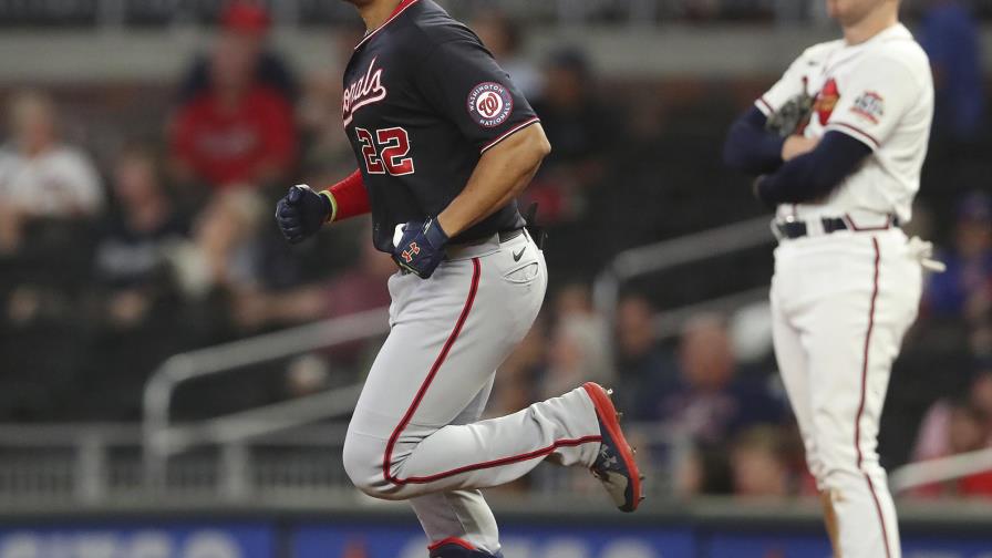Soto conecta jonrón por Nacionales, que se imponen a Bravos