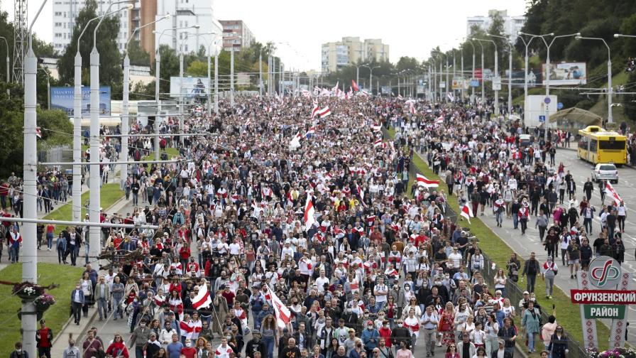 Aumentan las protestas contra gobernante de Bielorrusia