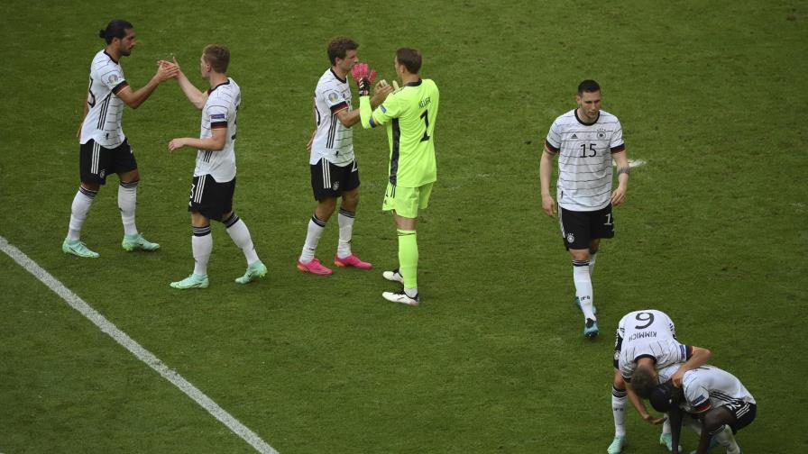 Euro: Alemania golea a Portugal 4-2 en Grupo F