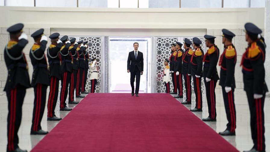 El presidente sirio Bashar Assad jura para un cuarto mandato
