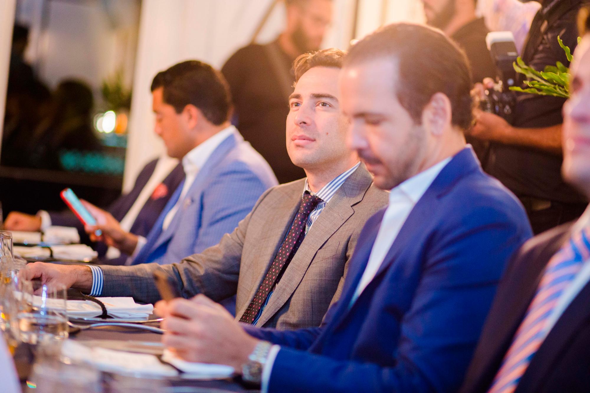 Los comensales disfrutaron de una cata junto a The Macallan.