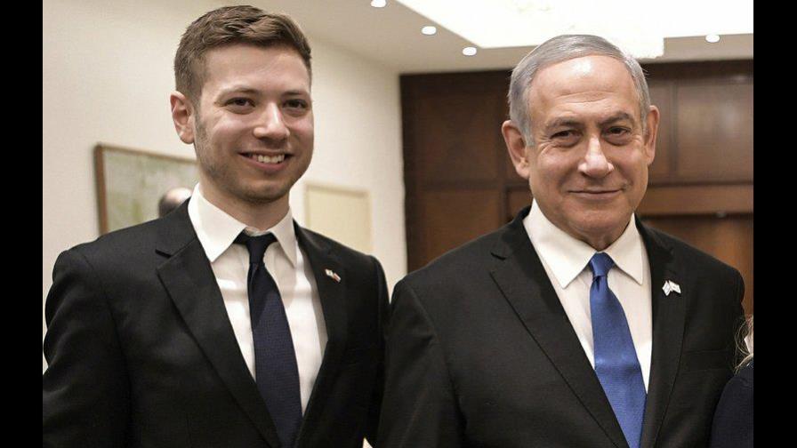 Hijo de Netanyahu en el ojo de la tormenta