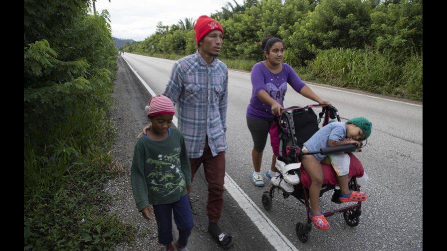 Guatemala frena nueva caravana de migrantes
