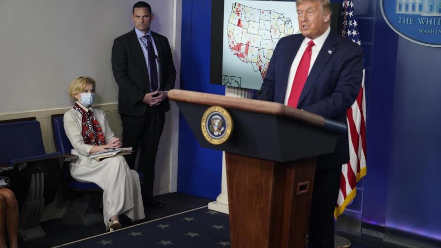 Crece el abismo entre Trump y los expertos sobre coronavirus Crece el abismo entre Trump y los expertos sobre coronavirus