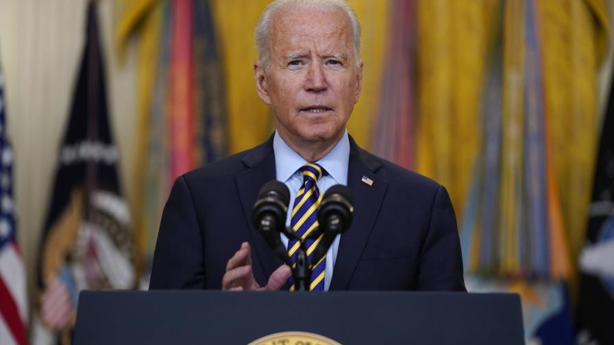 Biden informa salida de tropas de Afganistán será el 31 de agosto