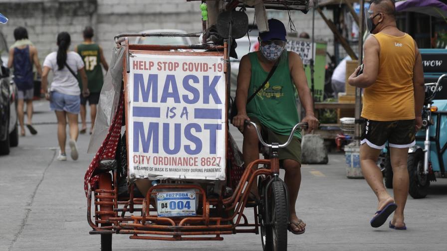 Filipinas supera el millón de casos de COVID-19