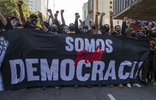 Protestas en Brasil a favor y en contra de Bolsonaro