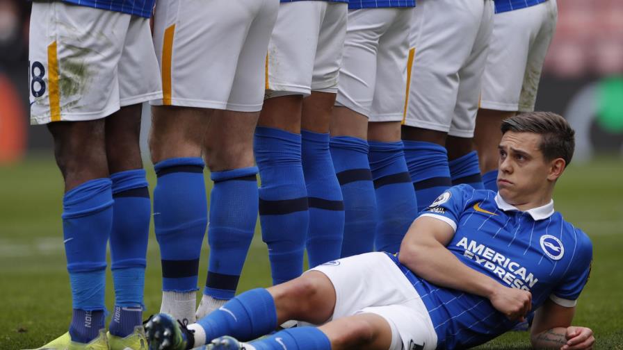 Brighton supera a Southampton, se aleja del descenso