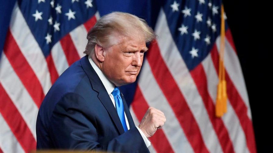 Trump da gracias a trabajadores esenciales de la pandemia durante convención Trump da gracias a trabajadores esenciales de la pandemia durante convención