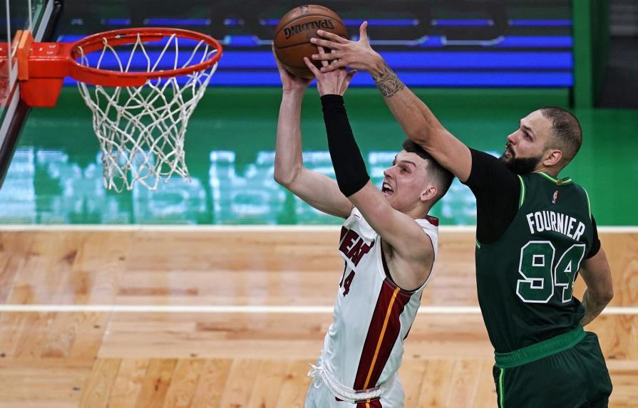 Heat asegura estar en los playoffs con triunfo ante Celtics