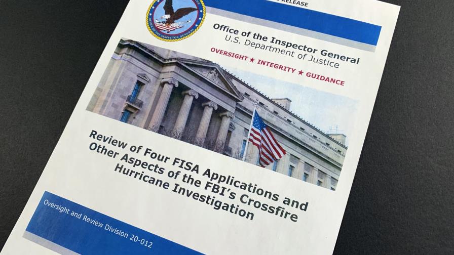 Barr afirma que pesquisa de Rusia se basó en narrativa falsa