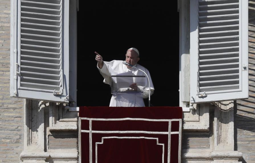 El papa pide que el mundo post-pandemia incluya a los pobres