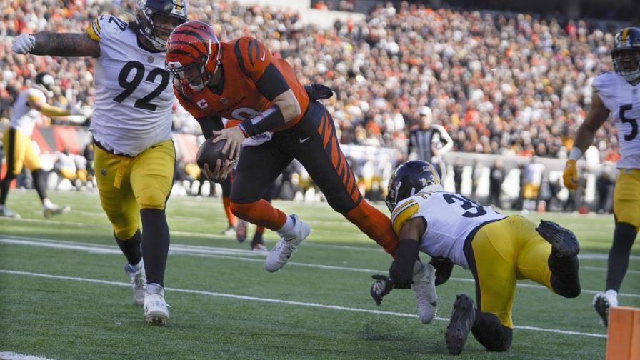 Bengals vence a Steelers, barre serie de temporada regular