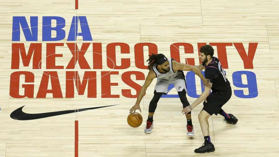 Tras 1ra prórroga en México, Spurs vencen a Suns