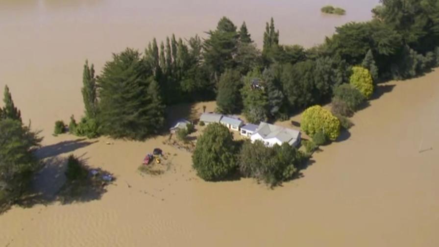 Cientos de evacuados por inundaciones en Nueva Zelanda