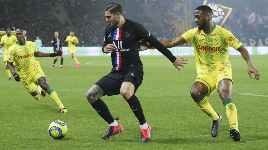 PSG vence a Nantes y tiene 15 puntos de ventaja en la cima
