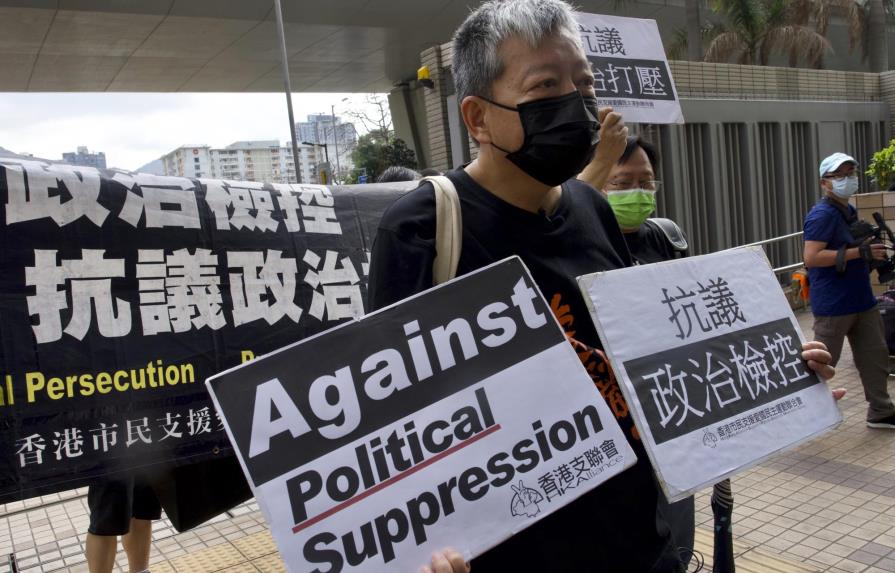 Hong Kong: Condenan a 7 activistas por protestas vs gobierno