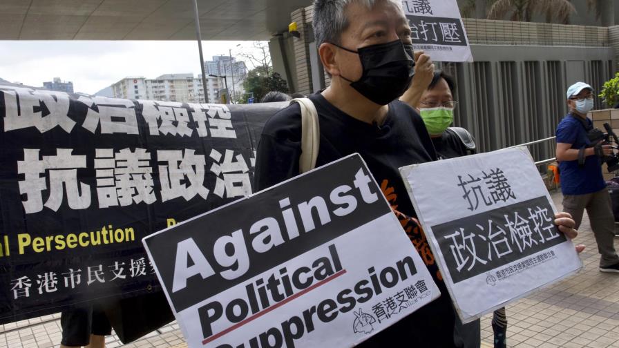 Hong Kong: Condenan a 7 activistas por protestas vs gobierno