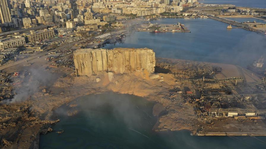Líbano, ante la devastación tras potente explosión en Beirut Líbano, ante la devastación tras potente explosión en Beirut