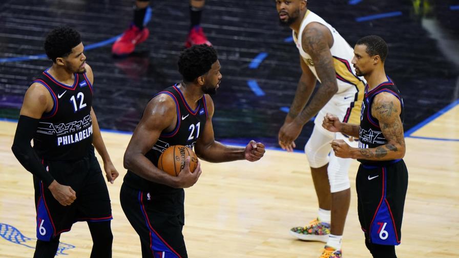 Embiid, brillante otra vez en triunfo de 76ers ante Pelicans