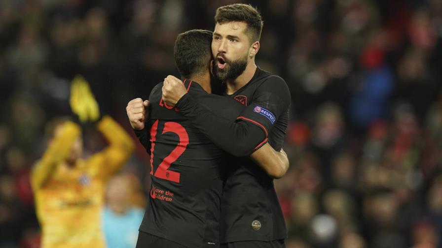 El Atlético elimina al monarca Liverpool en tiempo extra El Atlético elimina al monarca Liverpool en tiempo extra