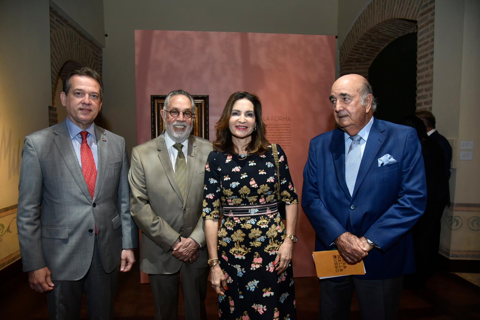Ito Bisonó, Campos de Molla, Alexandra De Molla y Juan José Artiaga. 