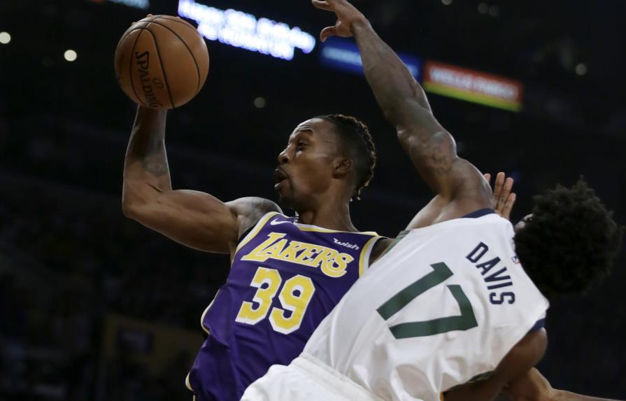 LeBron encesta 32 y Davis 21 en triunfo de Lakers sobre Jazz