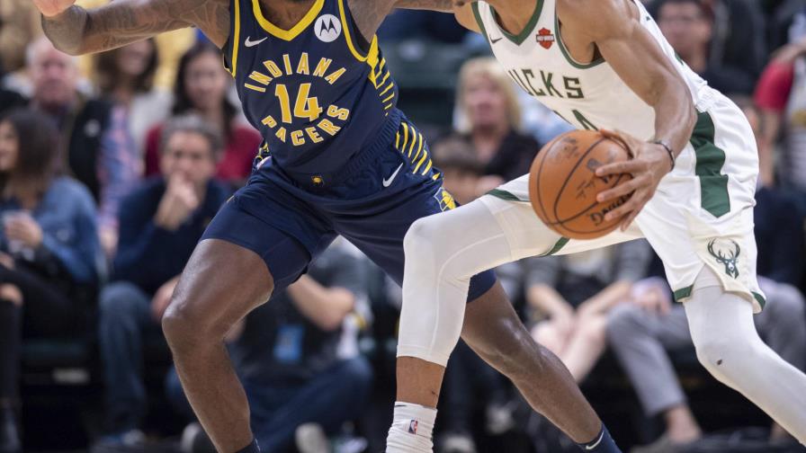 Con Antetokounmpo a la cabeza los Bucks vapulean a Pacers