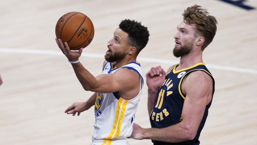 Con racha cerca del final, Warriors vencen a Pacers Con racha cerca del final, Warriors vencen a Pacers