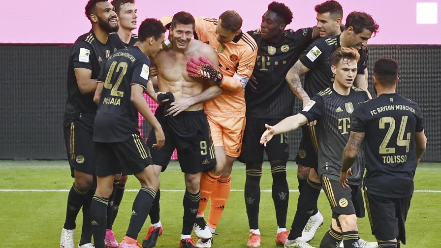 Bundesliga:Lewandowski bate récord de goles en una temporada