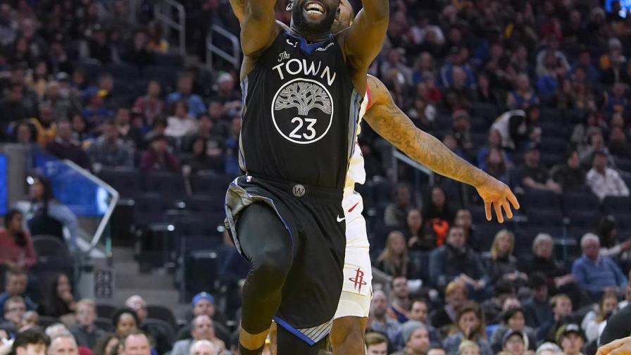 Green y Lee dan triunfo navideño a Warriors sobre Rockets