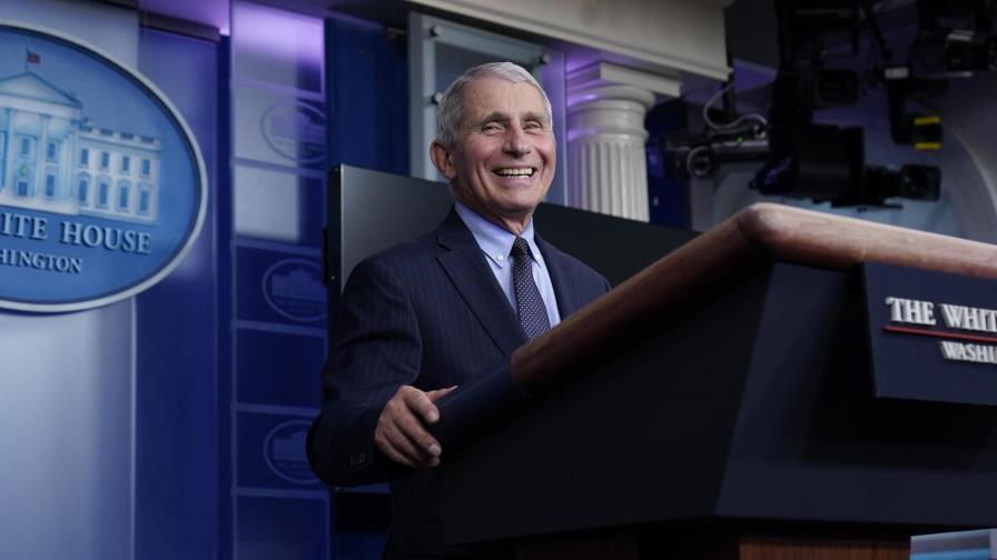 Fauci: Es liberador tener el respaldo de la Casa Blanca